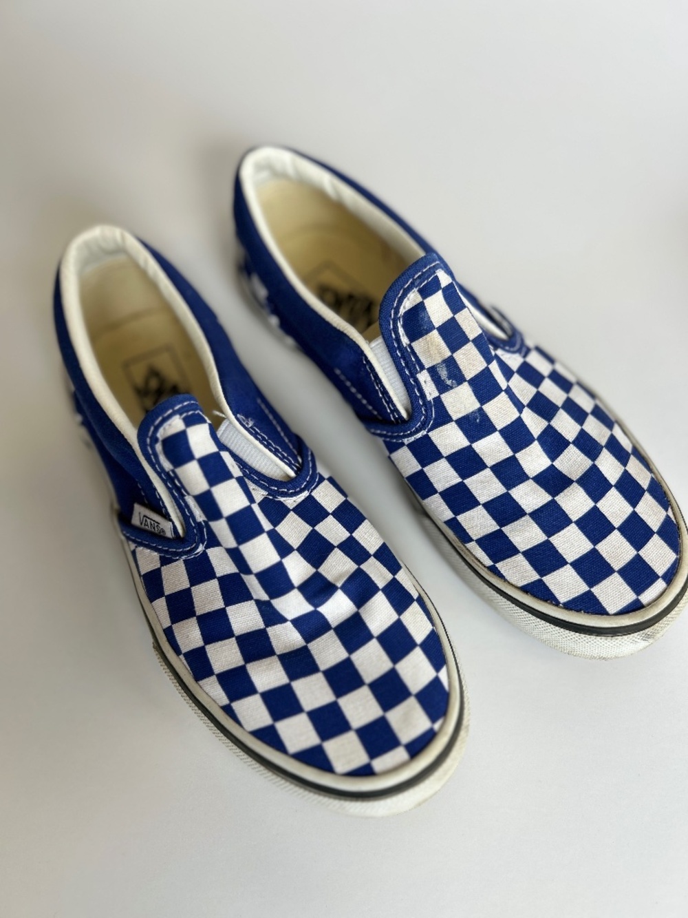 Vans Kids Slip On Checkerboard size 2.5